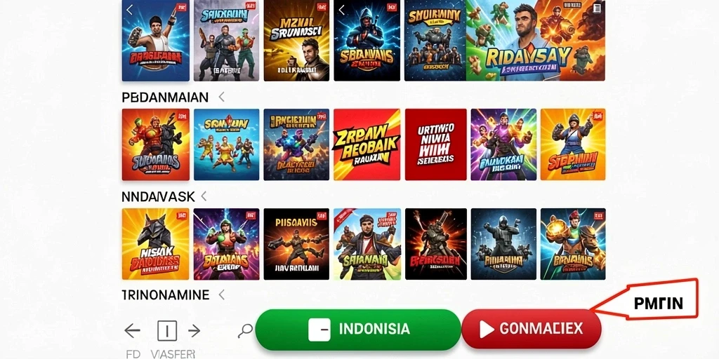 Tangkapan layar ketiga menunjukkan aksi seru dalam level yang menantang.