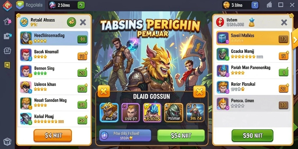 Screenshot menunjukkan fitur live dealer yang membuat permainan lebih interaktif.