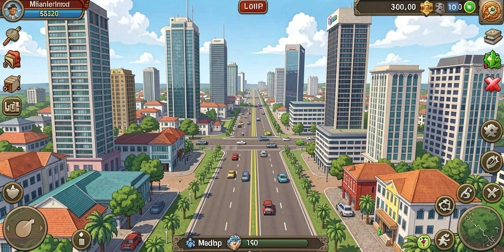 Tampilan fitur multiplayer yang seru.
