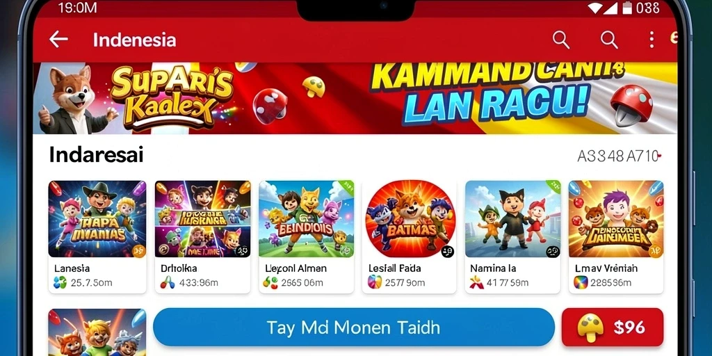 Menampilkan momen seru saat menyelesaikan misi.