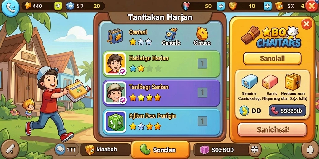 Mode multiplayer yang seru untuk bermain bersama teman.