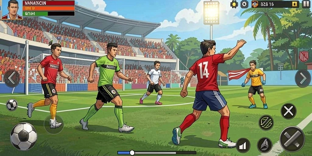 Mode permainan yang beragam dan menyenangkan.
