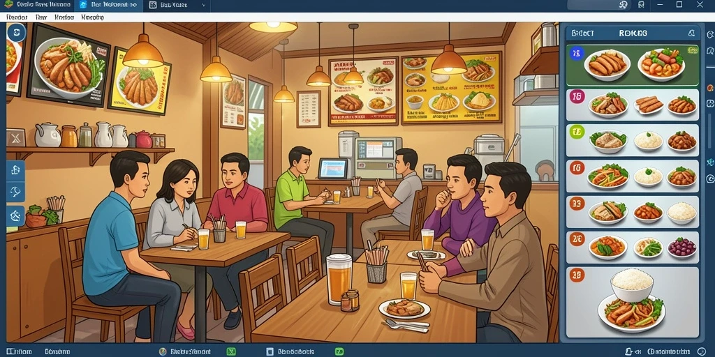 Lingkungan permainan yang luas dan bervariasi.